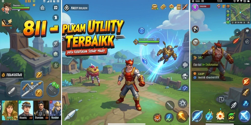 Screenshot utama 8II menampilkan antarmuka aplikasi Utility yang intuitif.
