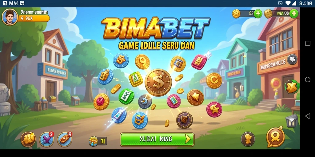 Screenshot gameplay <strong>BIMABET</strong> menunjukkan pengalaman Idle yang menarik.
