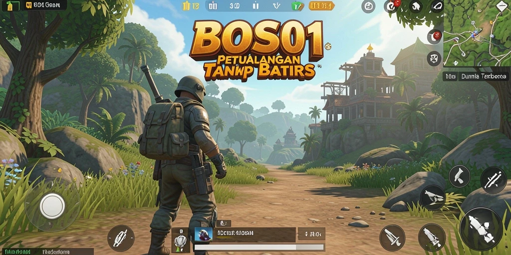 Tangkapan layar menampilkan aksi mendebarkan dalam gameplay Open World.