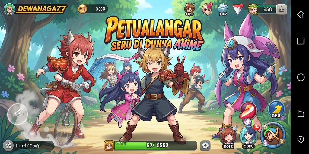 Screenshot dari gameplay DEWANAGA77 yang seru dan penuh aksi.