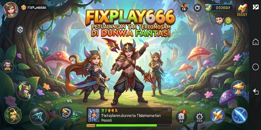 Tangkapan layar menampilkan gameplay mendebarkan dari FIXPLAY666.