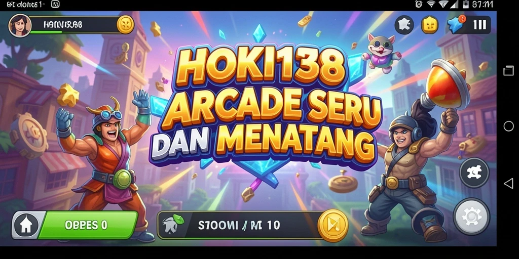 Screenshot HOKI138 menampilkan gameplay arcade yang seru.