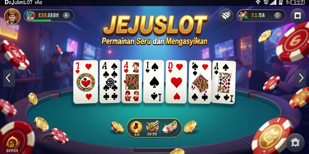Tampilan gameplay menarik dari JEJUSLOT yang seru.
