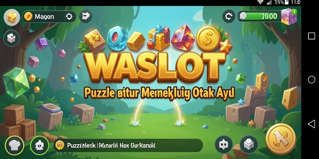 Tampilan gameplay menarik dan tantangan puzzle yang seru.