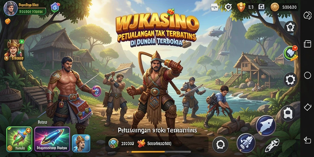 Gameplay seru di dunia terbuka WJKASINO dengan berbagai petualangan.