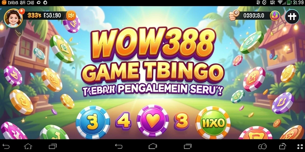 Tampilan gameplay Bingo yang seru dan interaktif di WOW388.